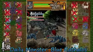 Low Quality Blue Rathalos is real!! ^^ - Daily Hunt #570
