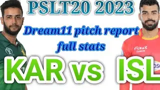 PSL2023ISL vs KAR Dream11 Prediction|ISL vs KAR Dream11 Team|ISL vs KAR#dream11 #psl2023 @ssr1110