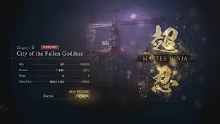 Ninja Gaiden 2 Black - Chapter Challenge: Chapter 8 | Master Ninja Rank [4K | PS5]
