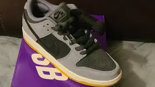 Nike SB Dunk Low Dark Smoke Grey First Impressions 2024 #gotemearly - #skateshoes #unboxing