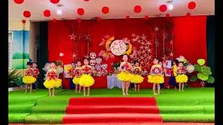 Múa: Tết suối hồng - do các bé lớp MG5TA2 thể hiện ♥️