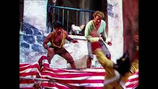 The Crimson Pirate 1952 Burt Lancaster Nick Cravat remastered 4k test HDR 2