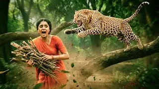 Sudden Leopard Attack! Woman&rsquo;s Life in Danger | Jungle Mystery | Adventure Tales