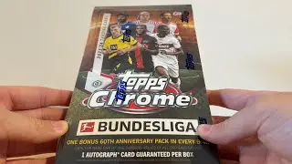 2023-24 Topps Chrome Bundesliga Hobby Box Break