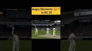 Angry Moments in Rc20..... 😡 ||#shorts#viralvideo#cricket#gaming#rc20#trending#shortvideo#yt20#funny
