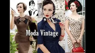 Moda Vintage Inspiraci&ograve;n en Outfits Vintage Moda y Estilo Mujer Looks Vintage