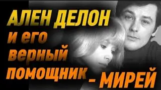 АЛЕН ДЕЛОН и его верный помощник - МИРЕЙ ДАРК