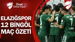 Elazığspor 2-3 12 Bingöl | MAÇ ÖZETİ | Ziraat Türkiye Kupası 2. Tur | 17.09.2025