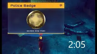 Stray - Police Badge Speedrun in 2:05 | PS4