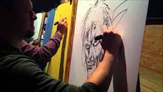 Live Art Show and Charity Art Auction at Billiard Bar