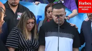 A Prayer Rally And Vigil Is Held For Kilmar Abrego Garcia Outside Of An ICE Office In Baltimore