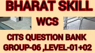 WCS // CITS// GROUP-06 LEVEL 1+2 // BHARAT SKILL// CITS NIMI QUESTION PAPER SOLUTION cits wcs SOLN