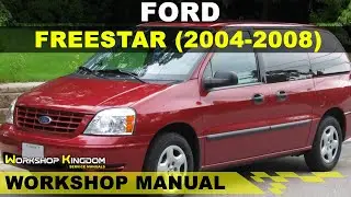 FORD FREESTAR (2004-2008) Workshop Service Repair Manual - English - PDF Download