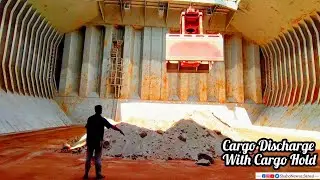 Ship Working Ship Cargo Hold Working To Given Grab Chittagong Port/Chittagong Outer Cargo Discharge