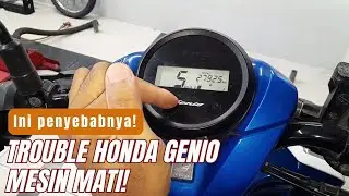 🔴HONDA GENIO!! LISTRIK NYALA!! MESIN MATI TOTAL!! SEKRING AMAN! INI PENYEBABNYA !?