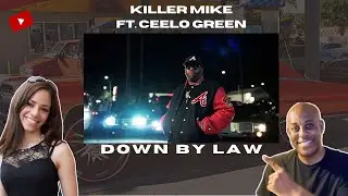 Lyrical Giants Unite! Reacting to 'DOWN BY LAW' by Killer Mike ft. CeeLo Green | Intense Bars 🎤💪