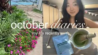 my life recently 🥝 school, being productive, outfit inspo, + more! {a fall vlog.)