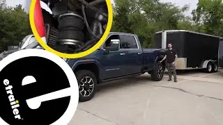etrailer | Pacbrake Alpha HD Rear Air Bag Suspension Kit DIY Install - 2025 GMC Sierra 3500