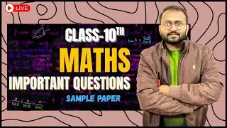 🔴 CBSE Class 10th | Maths Board Exam 2026 | Sample Paper Discussion & Detailed Solutions 📝