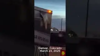 UFO Fleet In Formation Over Denver, Colorado March 2025, UAP Drone Sighting News.