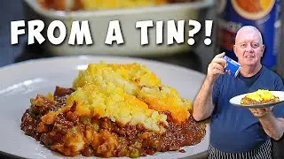 Old School Cottage Pie Using TINNED MINCE & Instant Mash