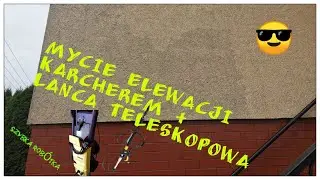 MYCIE DOMU z użyciem Lancy teleskopowej KARCHER 2.642-347.0