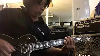 Laid Back LPC450 guitar and Mesa Boogie amplifier.