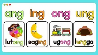 A BA KA DA Filipino Reading Lesson (ang, ing, ong, ung)