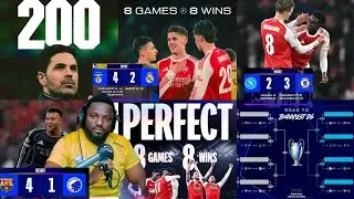 ARSENAL iciye impaka muri champions league, CERSEA, FC BALCELONE zigaragaje, REAL MADRID inyuzwemo 