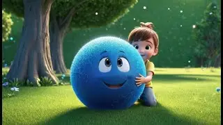 Four Bouncy Balls Go Big and Small | Learn Sizes with Bouncing Balls | Fun Opposites Song for Kids