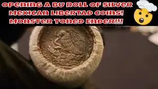 Opening A Roll Of BU Mexican Silver Libertad Coins! #libertad