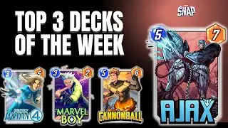 Top 3 Marvel Snap Decks to DOMINATE This Week | Weekly Meta Report #53