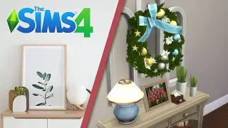 5 Base Game Console Table Styling Ideas ✨ | The Sims 4