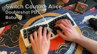 Switch Couture Alice with Boba LT & Doubleshot PBT WoB