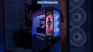 Epic Animated Backgrounds with Hyte Y70 Touch 4K #gaming #pcbuild #pctechnology #pcgaming #hyte