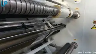 PET Plastic  Film Slitter Rewinder Machine