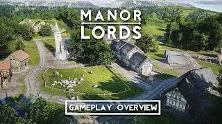MANOR LORDS - How To Play The New Hardcore Realistic Medieval City Builder & Real Time Strategy Game