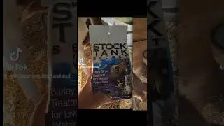 Stock Tank Secret is a Secret No More!