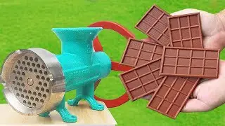 CHOCOLATE BAR vs MEAT GRINDER