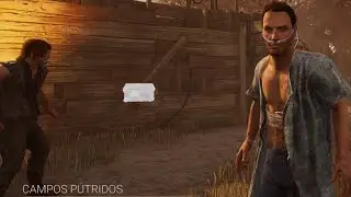 Rick and Daryl vs Lich in Rottens Fields - Dead by Daylight