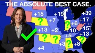BLUE WAVE 2024?!? - Analyzing Kamala Harris's BEST CASE SCENARIO