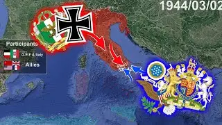 Italian Civil War everyday using Google Earth