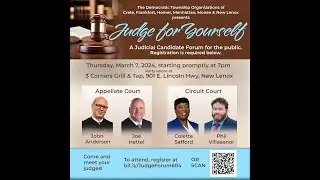 Judge For Yourself - March 7, 2024 Judges Forum