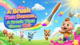 Magic Paintbrush Song 🎨 | Nursery Rhyme for Kids | Colors & Fun Learning