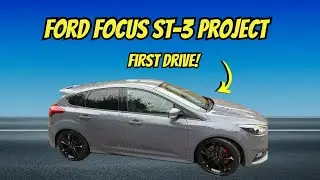 DRIVING THE FOCUS ST 3 FOR THE FIRST TIME