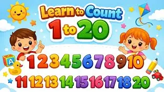 Counting 1 to 20 #learning #toddlerslearning #kidslearning #exploreformore #subscribe 