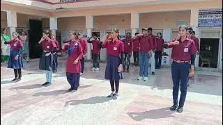 # hearing impairment students sign se# #National Anthem ko btate hue#