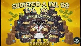 GASTANDO MILLONES PARA SUBIR A LVL 90 EN NEWGAMERS 1 / PARTE 2 / LO LOGRAMOS?