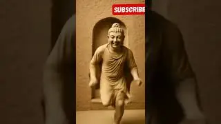Buddha is going to run away #cute #ai  #buddha #bamian #artificialintellingence #artificialthing
