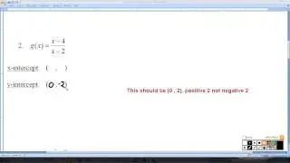 How to Find the x- and y-intercepts For The Graph of a Function
